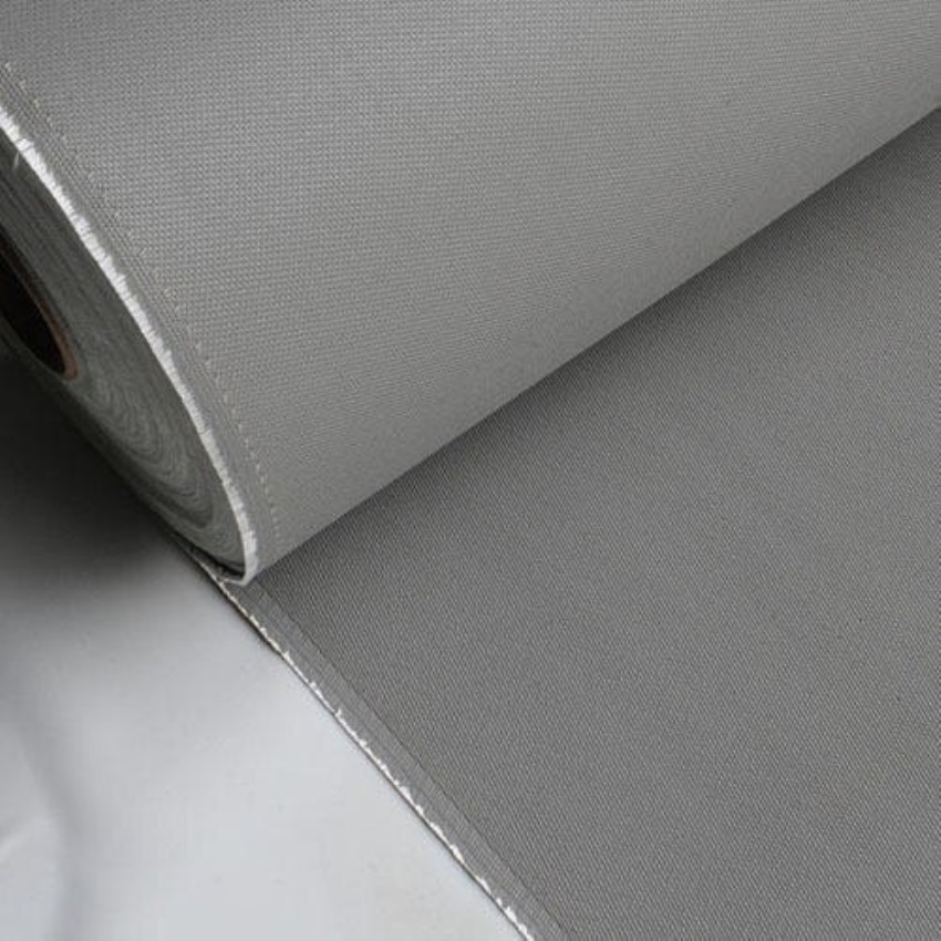 Grey Silicone Coated Fire Blanket