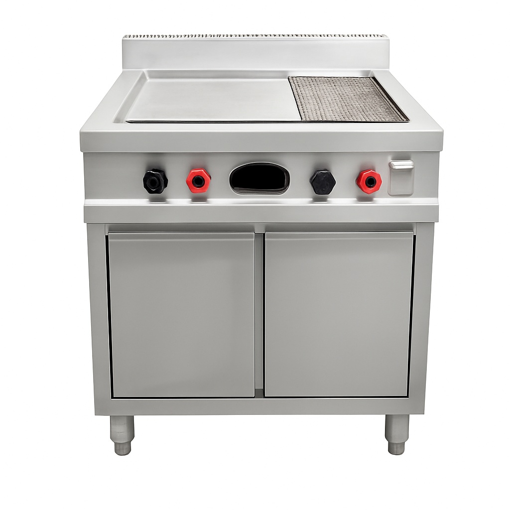 Gas Griddle with Oven
