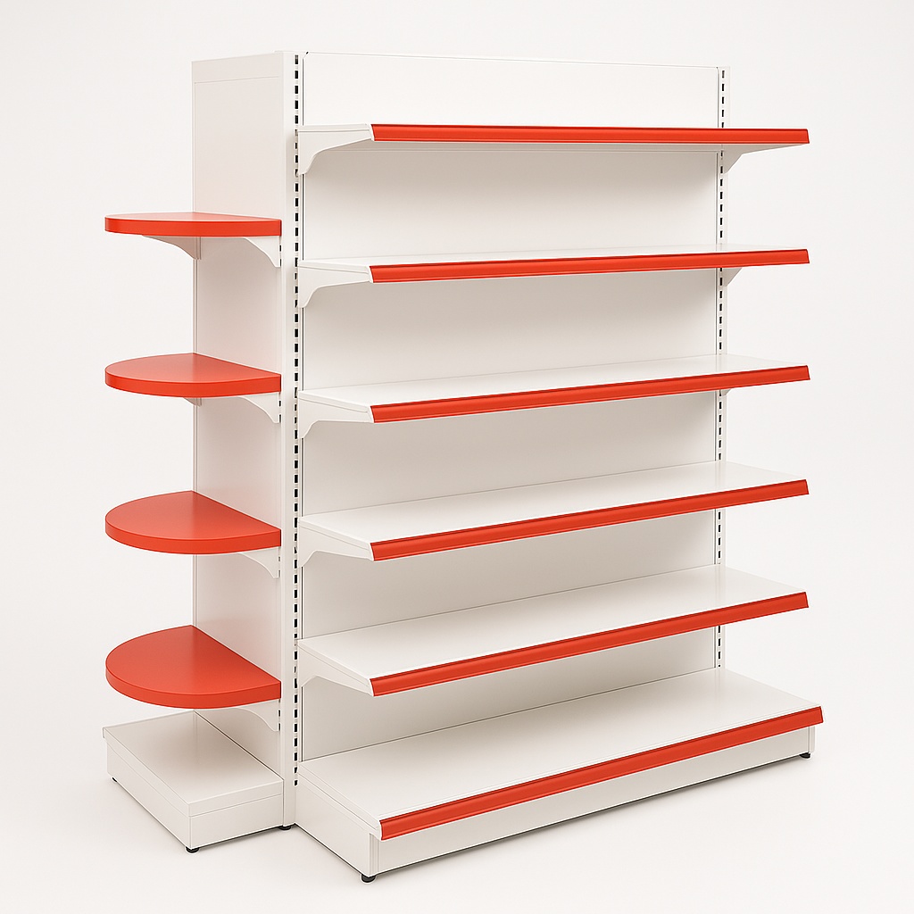 Supermarket Wall Mounted Rack