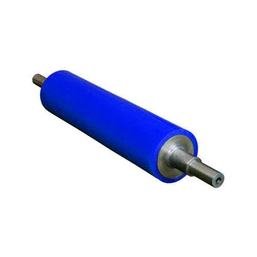 Blue Grooved Scroll Rollers