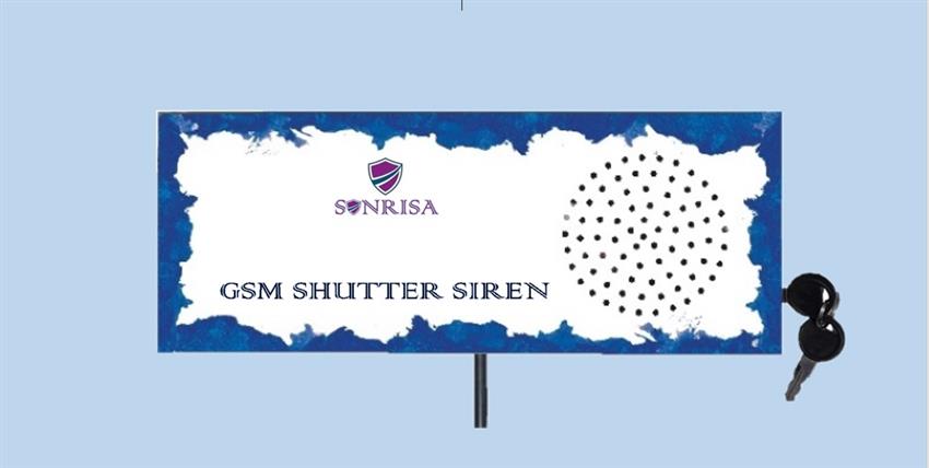 GSM Shutter Siren Alarm