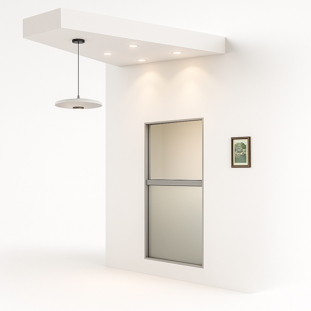 Gypsum Board Office Divider