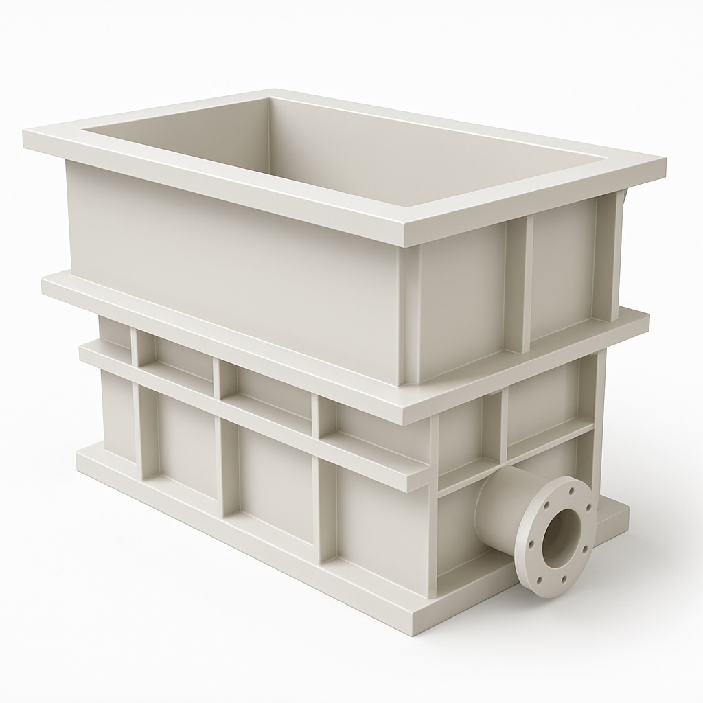 Gyrating Horizontal PP Tank