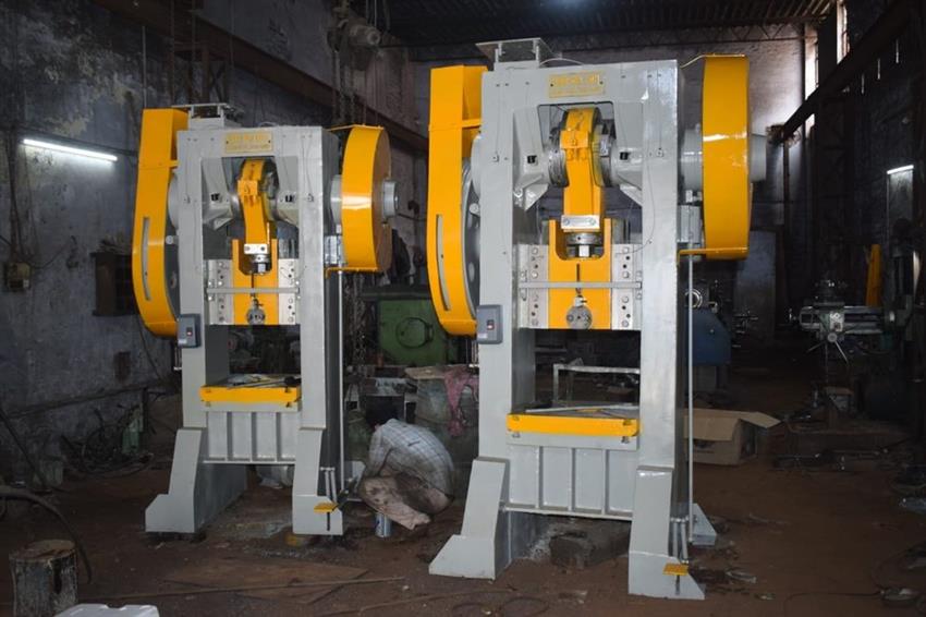 H Frame Pillar Power Press