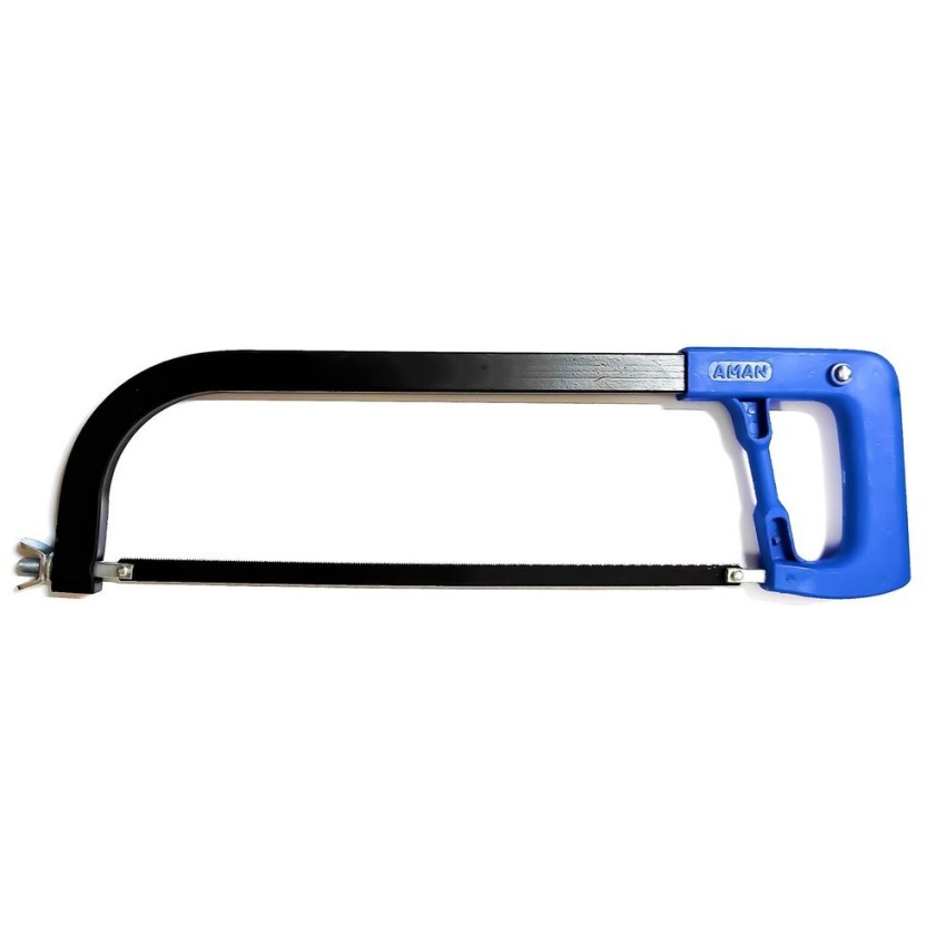 Industrial Hacksaw Frame with Plastic Handle, 12 Inch