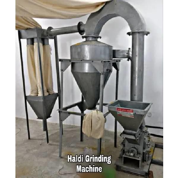 Semi-Automatic Hammer Mill Grinding Machine