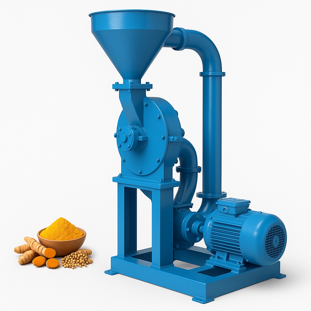 Industrial Haldi Processing Machine