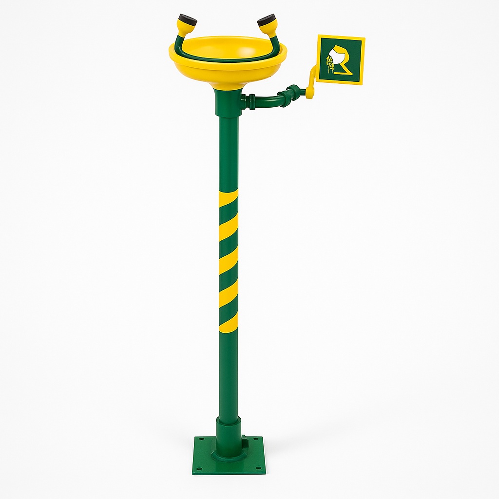 Hand Operated Stainless Steel Eye Washer