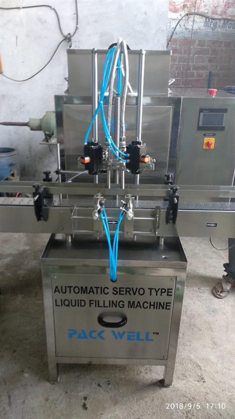 Automatic Hand Sanitizer Filling Machine