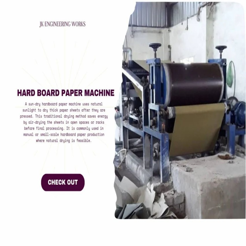 Hard Board Paper Production Machine