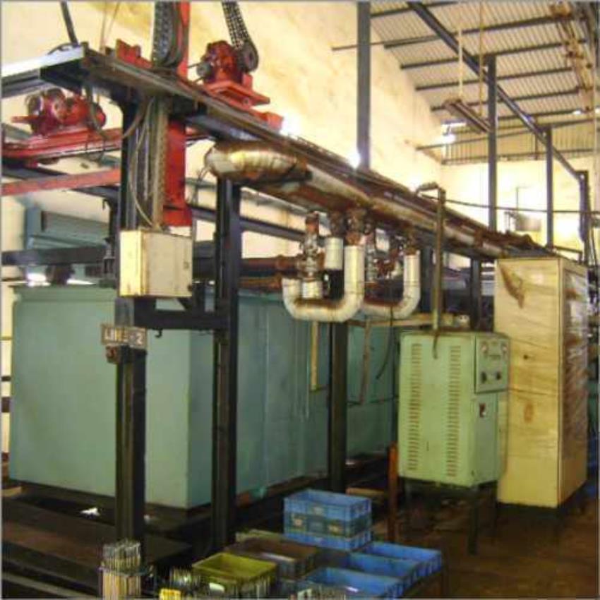 Industrial Hard Chrome Plating Setup