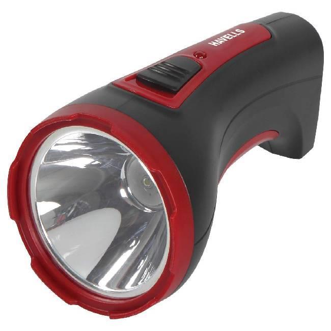 Havells 1W Black LED Torch Light