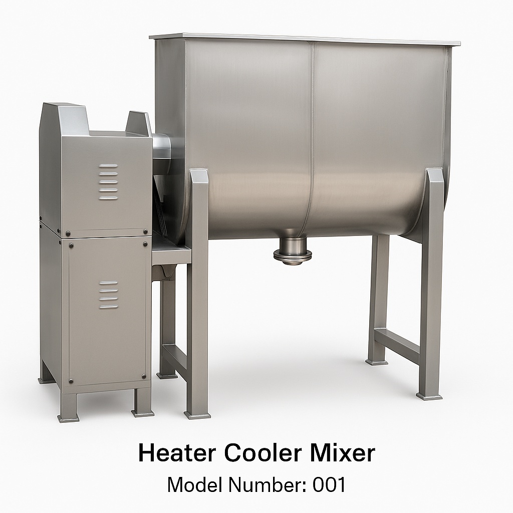 Pharma Heater Cooler Mixer (1000L)