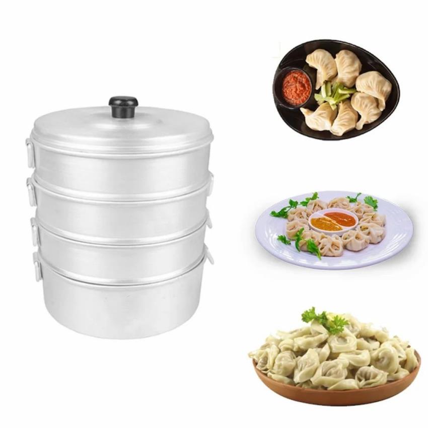 Restaurant Aluminum Momo Steamer Machine