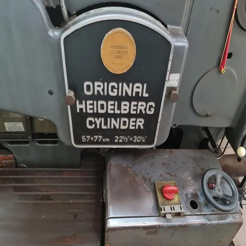 Heidelberg Letterpress Cylinder