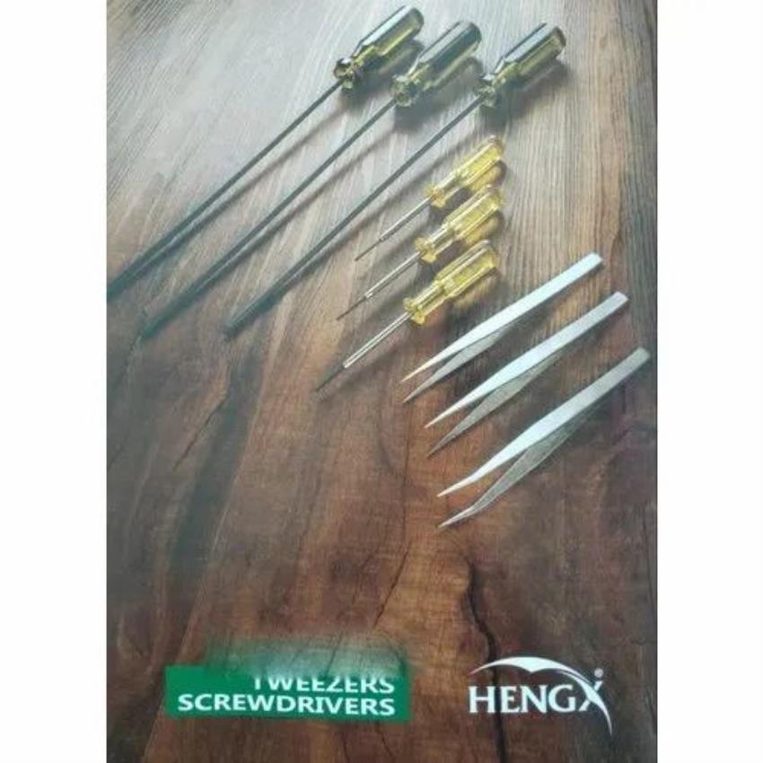 Hengx Stainless Steel Iron Tweezer Screwdriver Set