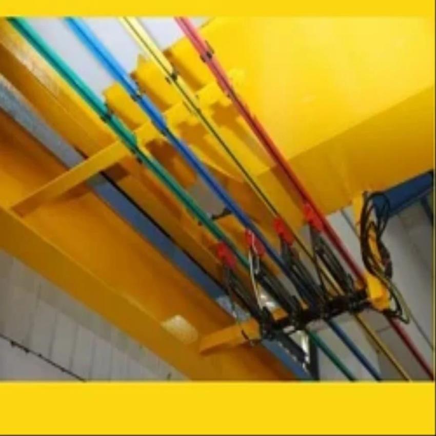 Hercules Galvanized Iron 4-Conductor Shrouded DSL Bus Bar