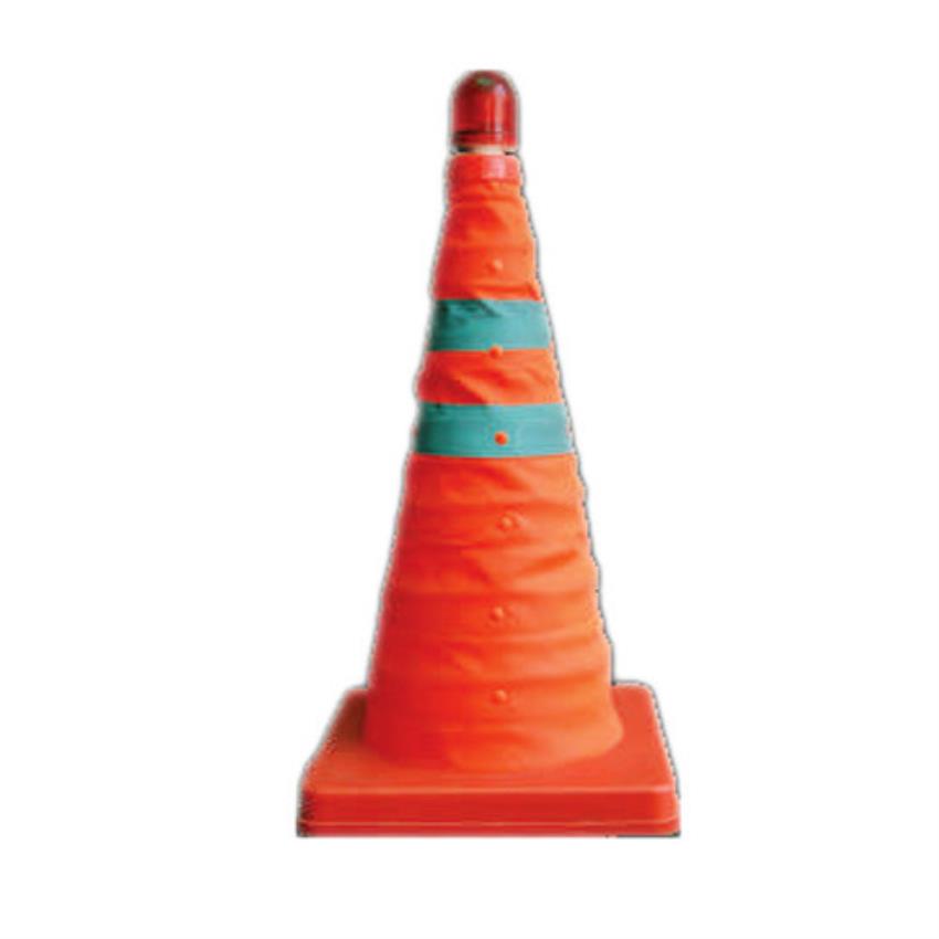 Hexagonal Reflective Traffic Cone RTC, 2.5 Kg To 5.5 Kg