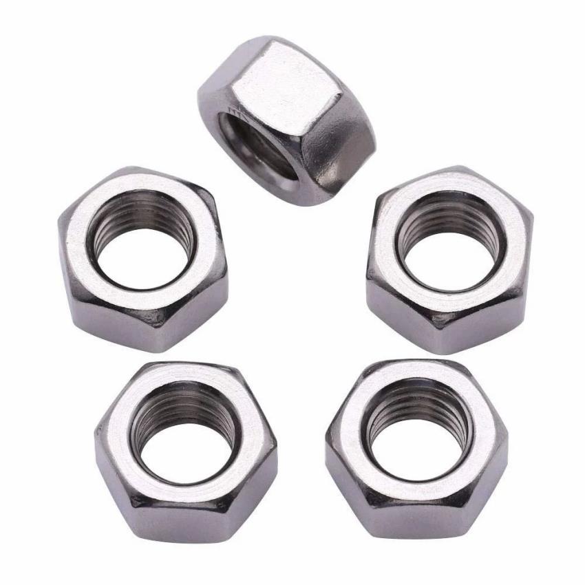 Hexagonal Steel Hex Nut, 6 mm