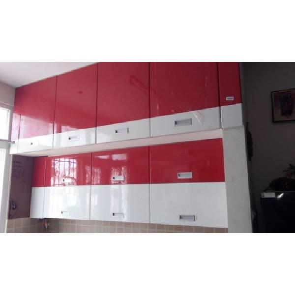 High Glossy Wooden Kitchen Cabinets, Modern