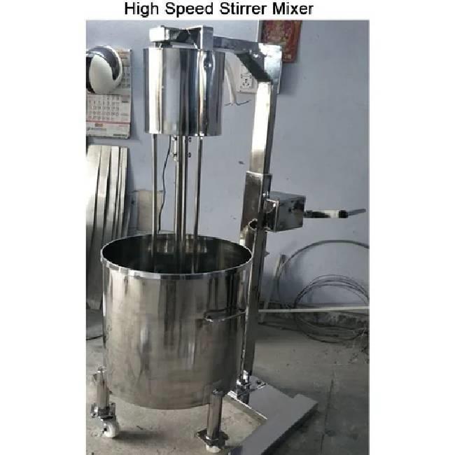 Automatic High Speed Stirrer Mixer SS304