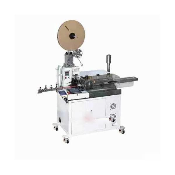 Extended Bed Wire Crimp Tinning Machine Automatic Single Side