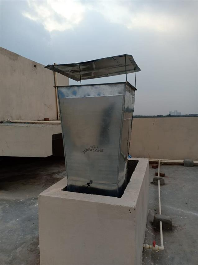 HKGN005670 Stainless Steel Industrial Chimney