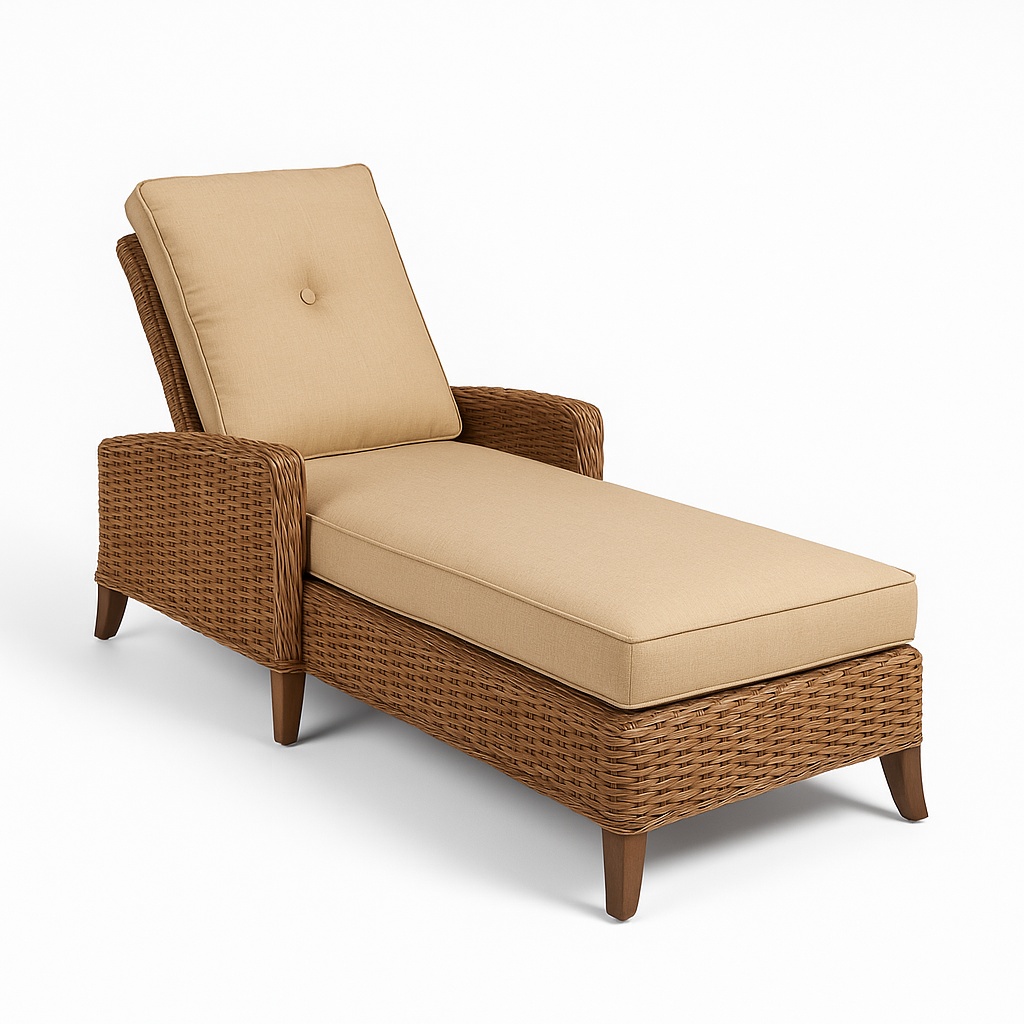 HOCH Wicker Outdoor Lounge Chair