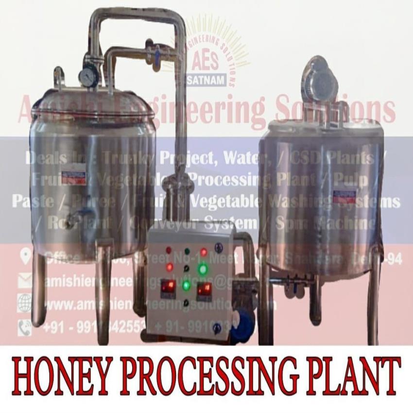 Industrial Honey Processing Plant