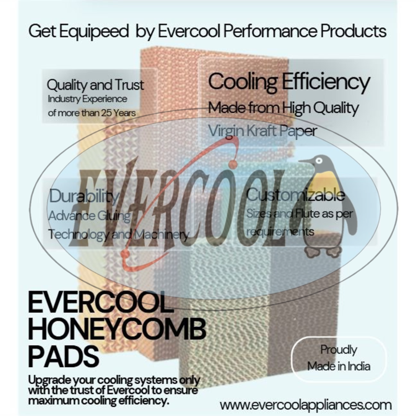 Honeycomb Evaporative Cooling Pads