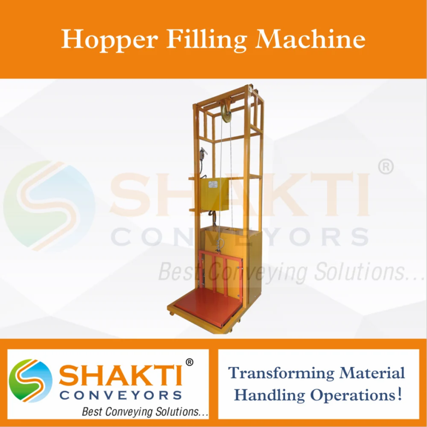 Hopper Filling Machine (Geared Traction)