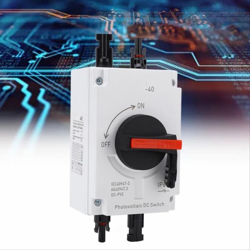 Horizontal PV Isolator 100VDC