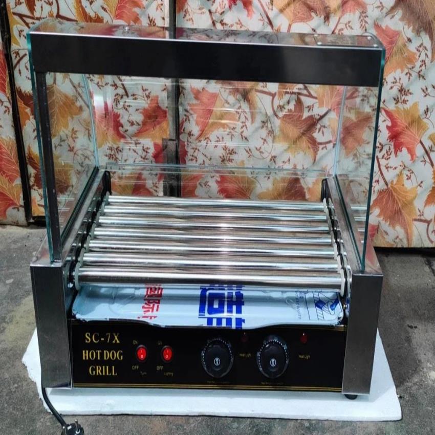 Hot Dog Roller Griller Machine