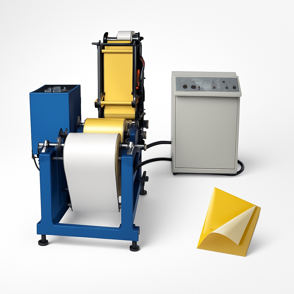 Automatic Hot Melt Coating and Cutting Machine