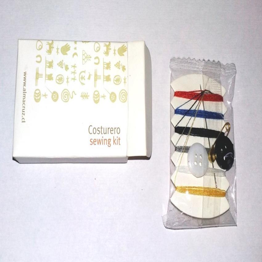 Hotel Blue Nylon Sewing Kit