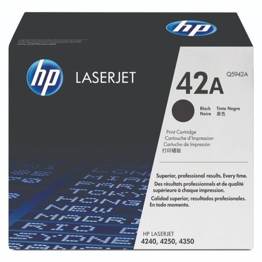 HP 42A Black LaserJet Toner Cartridge