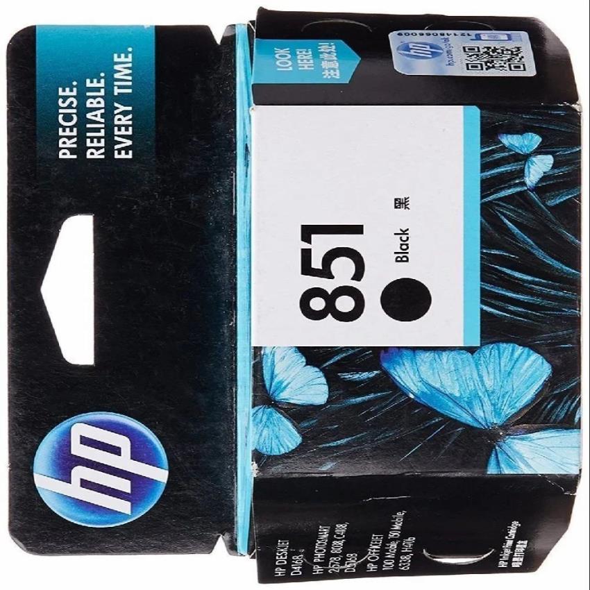 HP 851 Black Original Ink Cartridge (1500 Pages)
