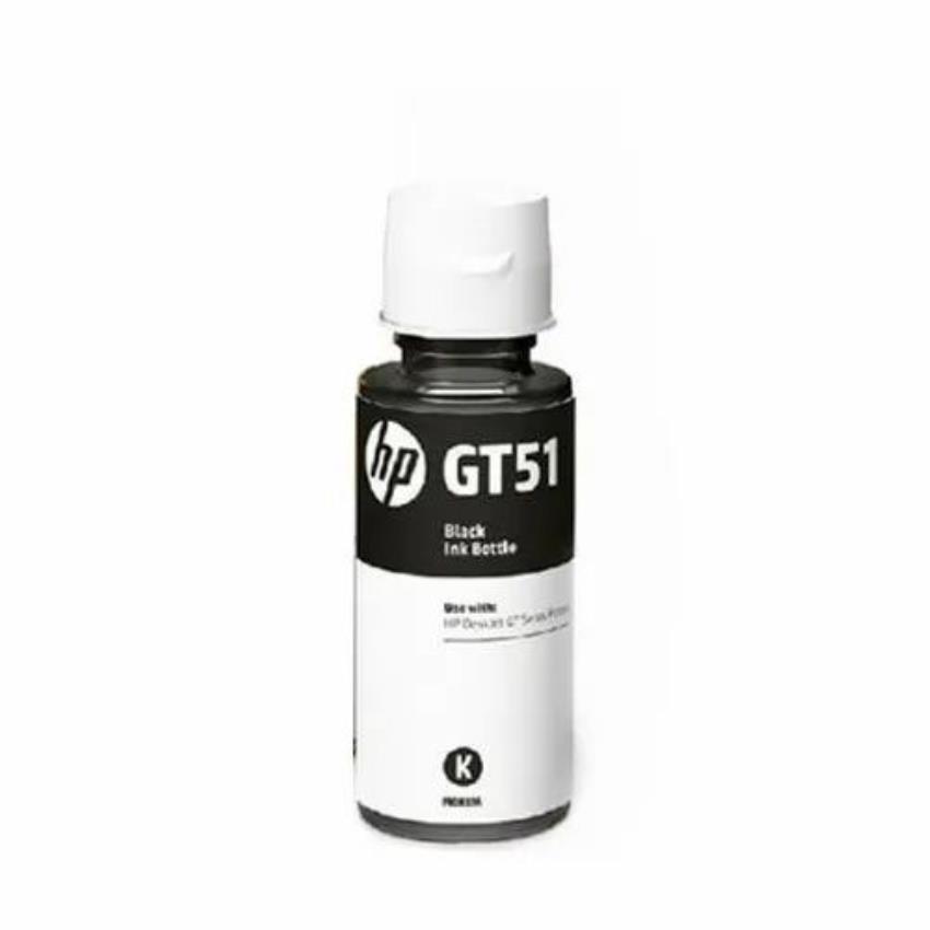HP GT51 Black Original Ink Bottle, 50 ml