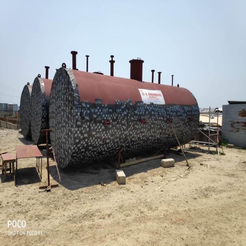 Cylindrical HSD Diesel Tank