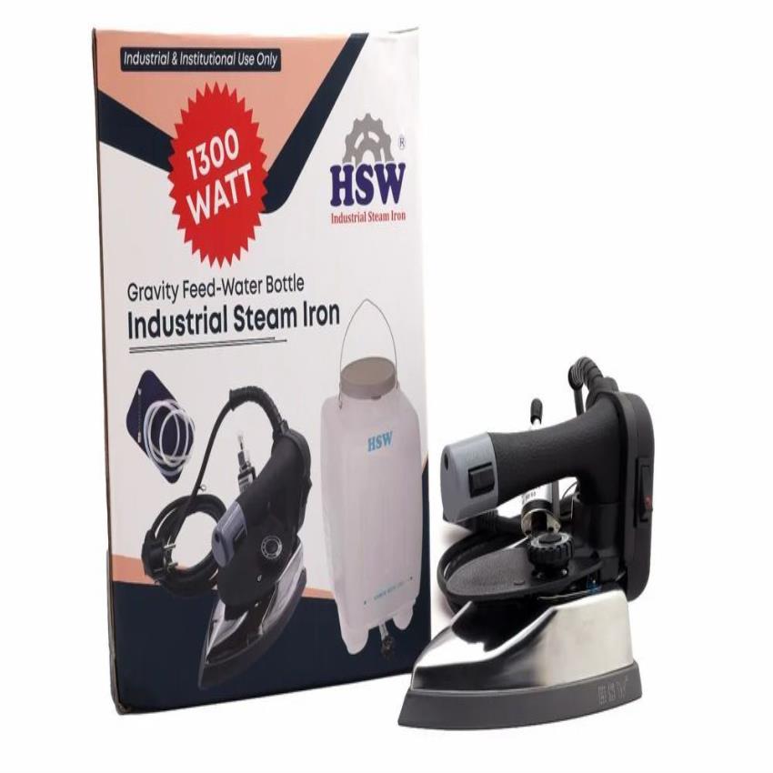 HSW Industrial Steam Iron 1300W
