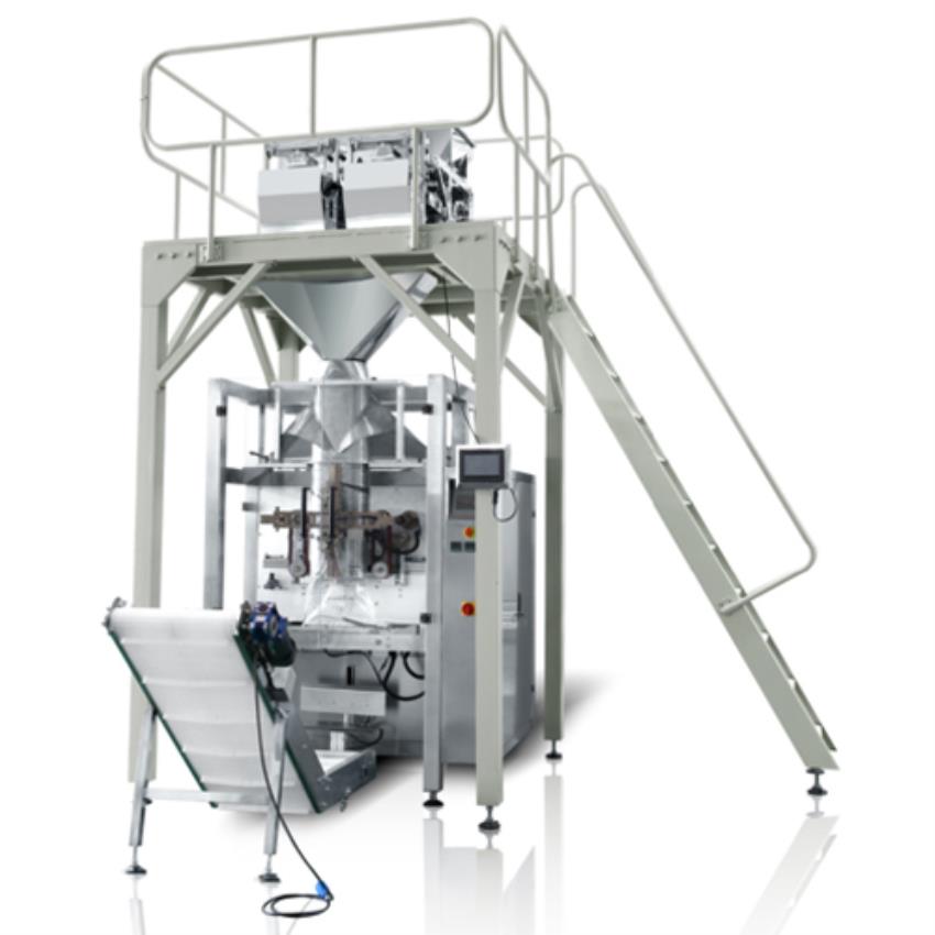 HT Center Seal 2 Head Weigher Collar Type Packaging Machine