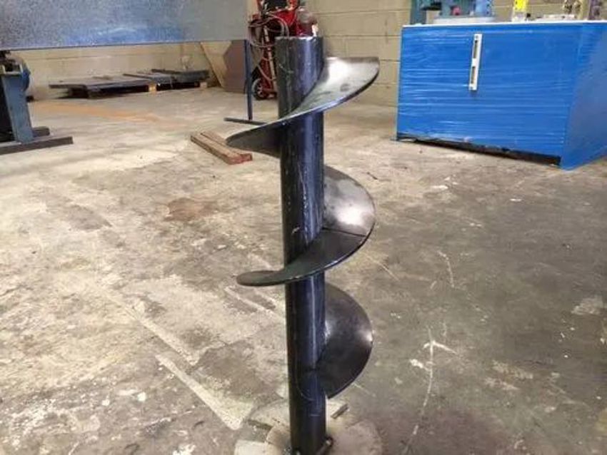 HYDAC Mild Steel Auger Flight