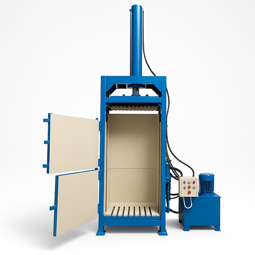 Hydraulic Cotton Waste Baler
