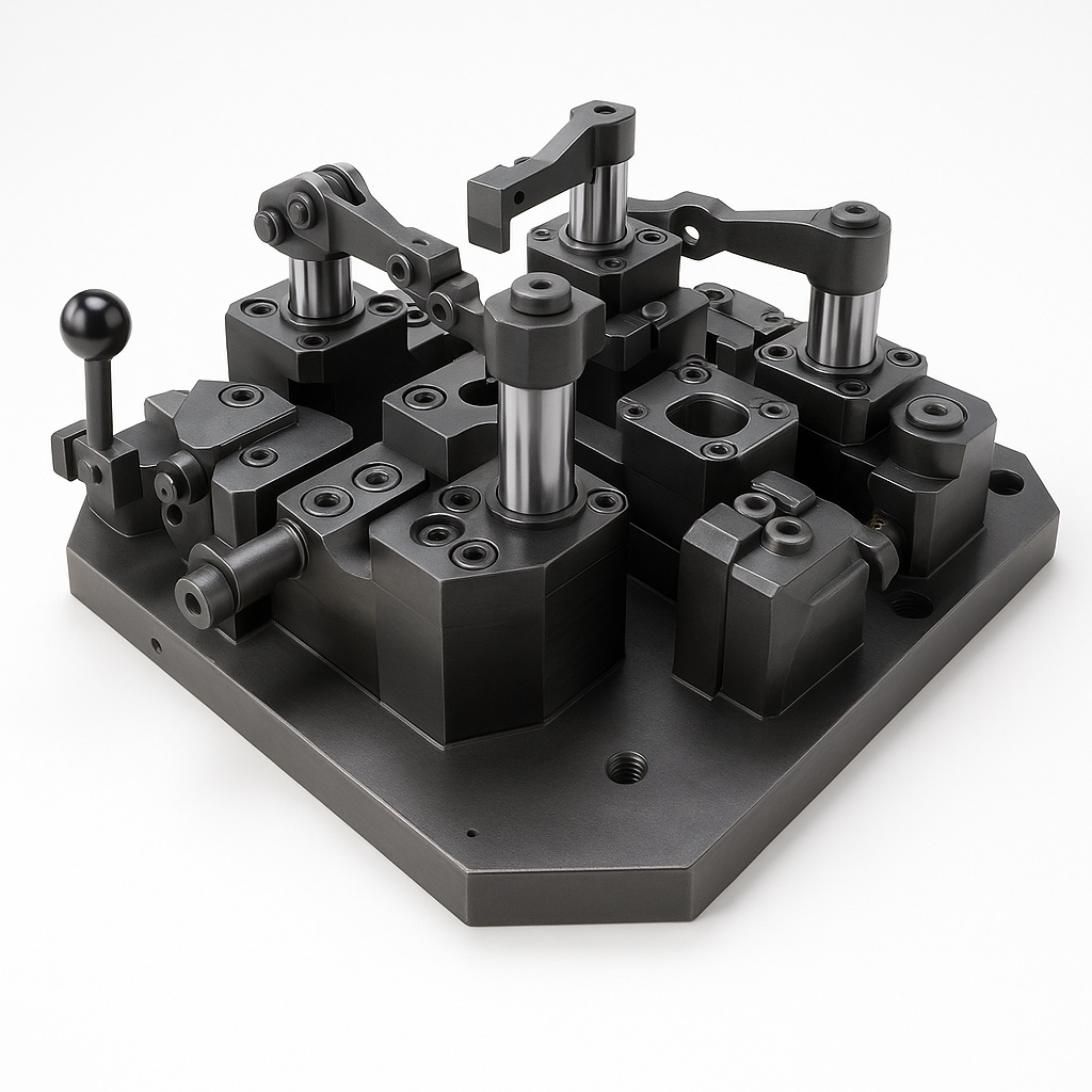 Milling Machine Hydraulic Fixture