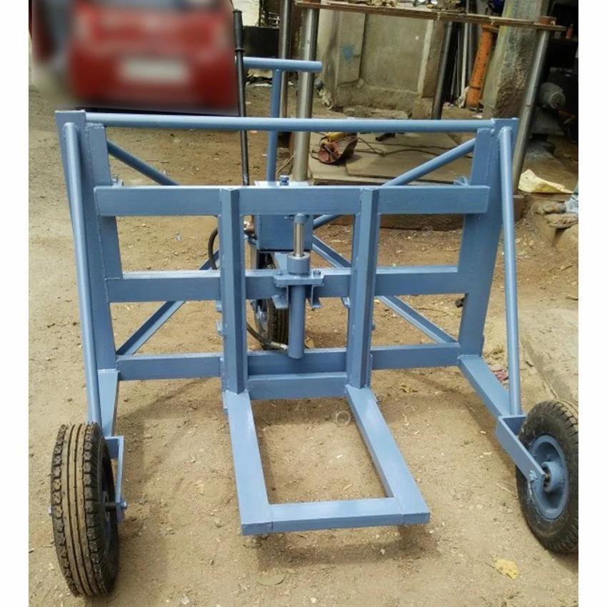 FRP Hydraulic Goods Lift Trolley