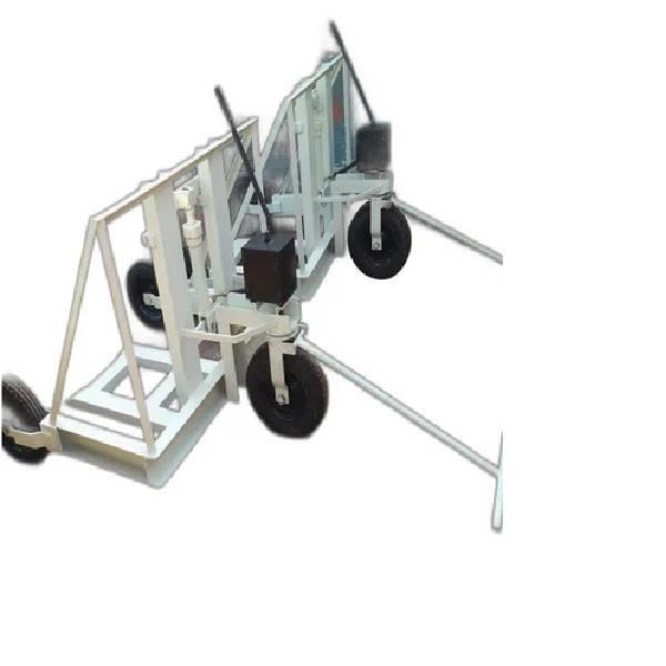 White Construction Pallet Truck