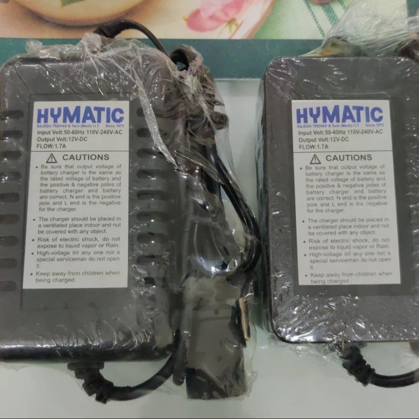 Hymatic Battery Sprayer Charger, 1.7Ah, 240V