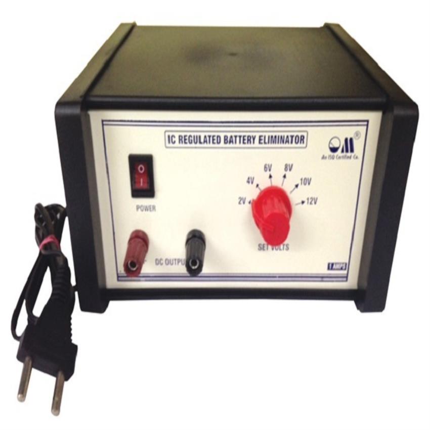 IC Regulated Battery Eliminator for Electronic Instruments