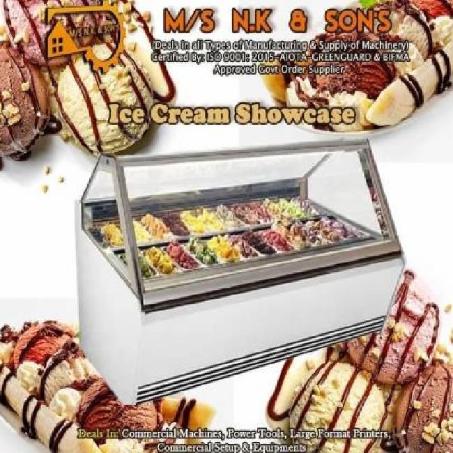 Commercial Ice Cream Showcase
