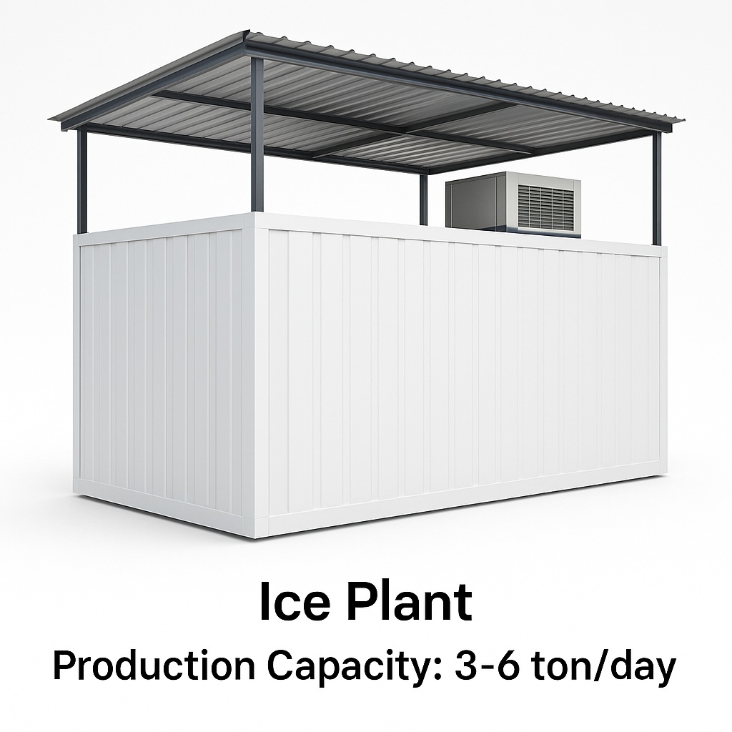 Ice Making Plant: 3-6 Ton/Day